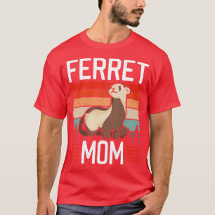 T-shirt Femme Ferret Maman Lover