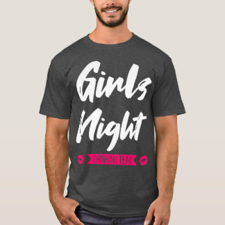T-shirt Femme Filles nuit à boire de l'équipe de fête dame