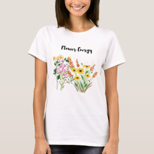 T-Shirt Femme Flower Energy