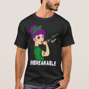 T-shirt Femme forte de Green Ribbon, guerrière de troubles