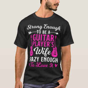 T-shirt Femme Forte Joueuse de Guitare D'un Joueur de Guit