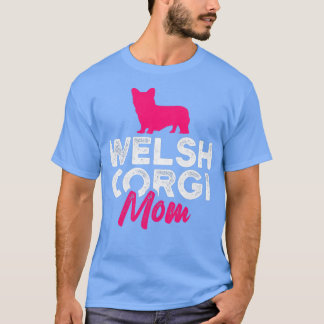 T-shirt Femme Gallois Corgi Maman1856