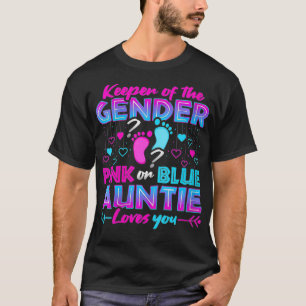T-shirt Femme Garante Du Genre Rose Ou Bleu Tante Lo