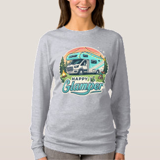 T-shirt Femme Glamper long à manches longues