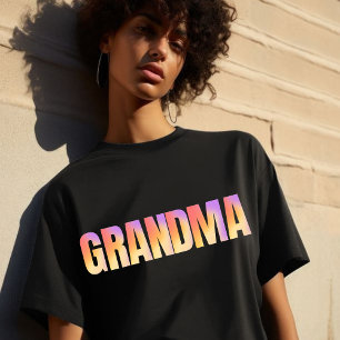 T-Shirt femme grand-mère du monde nana gigi
