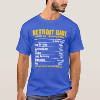 T-shirt Femme hilarante de Motor City Nationalisme américa