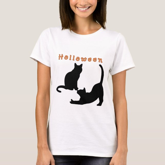 T-shirt femme holloween (Devant)