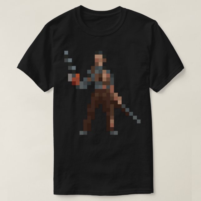 T-shirt Femme Hommes surnaturel mal mort d'horreur film ca (Design devant)