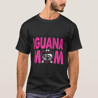 T-shirt Femme Iguana Maman Animaux Animaux T