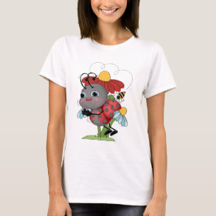 T-shirt femme insecte coccinelle