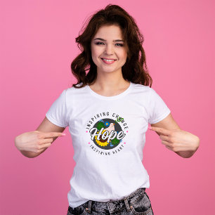 T-shirt Femme Inspirante d'espoir simple