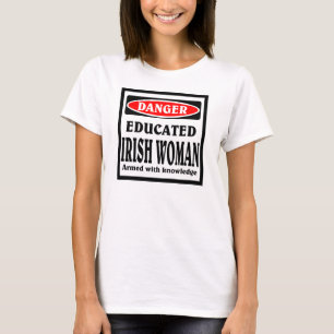 T-shirt Femme irlandaise éduquée