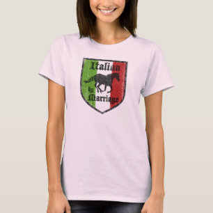 T-Shirt Femme Italien par Mariage