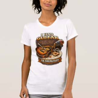 T-Shirt Femme J'ai Mangé de la Guitare au Petit Dé