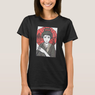 T-shirt Femme japonaise Geisha