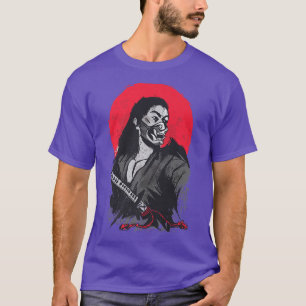 T-shirt Femme Japonaise Samurai Guerrière Onna Musha