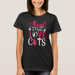 T-shirt Femme Jolie Chat Détenteur de Chat Véritable Homme