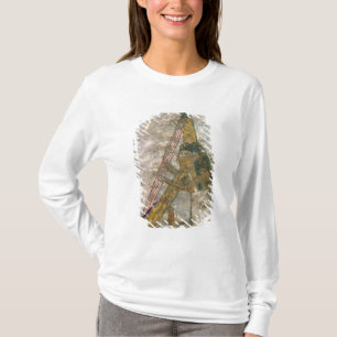 T-shirt Femme jouant une harpe arquée