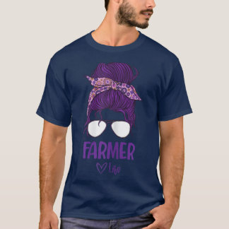 T-shirt Femme La vie des agricultrices
