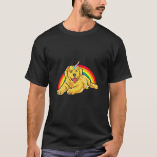 T-shirt Femme Labrador Golden Retriever J'aime Chien Licor