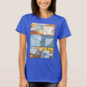 T-shirt femme lauréate du prix Time Comics