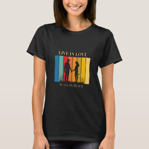 T-shirt femme Live in Love