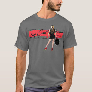 T-shirt Femme longue Cool en robe noire The Hollies 1972