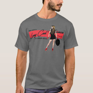 T-shirt Femme longue Cool en robe noire The Hollies 1972
