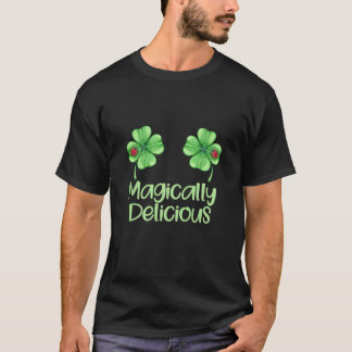 T-shirt Femme Magiquement Delicious Irlandais Naughty Sham