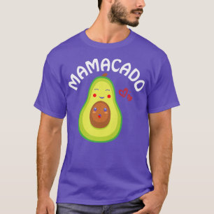 T-shirt Femme Mama Avocado Maman Amusante Avocado Mamacado