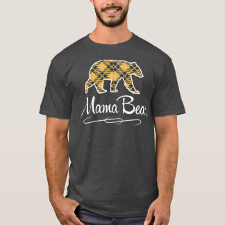 T-shirt Femme Mama Ours Chemise Graphique Teinture Corresp