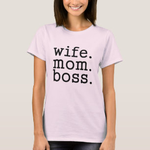 T-shirt Femme Maman Patron Drôle Dire