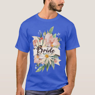 T-shirt Femme mariée enterrement de vie de jeune fille EVJ