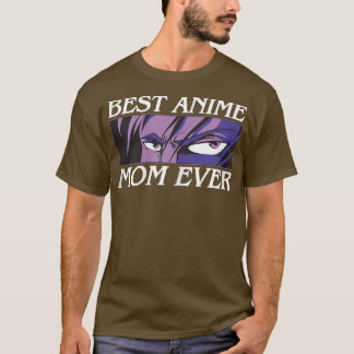 T-shirt Femme Meilleur Anime Maman Ever Manga Japon Art Ja