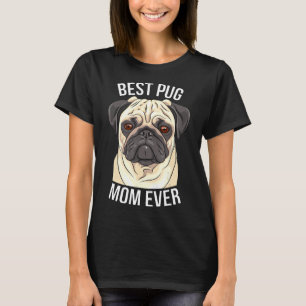 T-shirt Femme Meilleur Carlin Maman toujours Cadeau Femmes