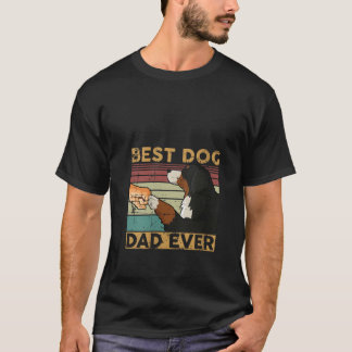T-shirt Femme Meilleur chien père jamais Bernese Mountain