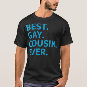 T-shirt Femme Meilleur cousin gay jamais VNeck