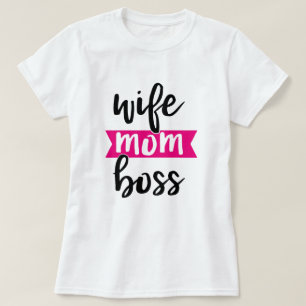 T-SHIRT FEMME MÈRE BOSS