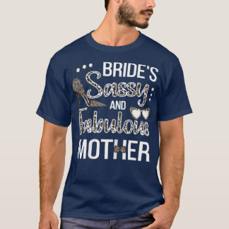 T-shirt Femme Mère de la mariée impertinente Shower Bridal