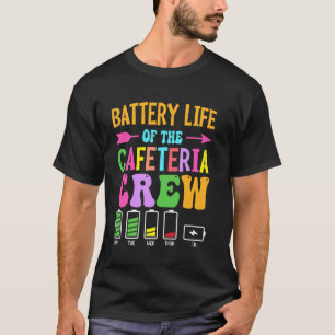 T-shirt femme mignonne drôle tee dame de déjeuner cafétéri