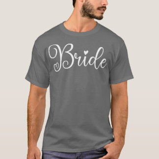 T-shirt Femme Mignonne Mariée Drôle de Mariage et Enterrem