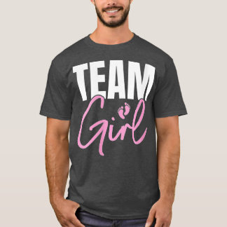 T-shirt Femme mignonne rose équipe fille sexe révéler la f