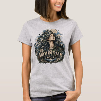 T-shirt Femme Mountain Soul