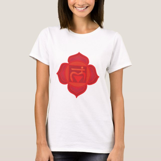T-shirt femme Muladhara chakra (Devant)