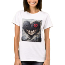 T-shirt femme My Little Black Heart