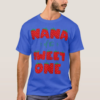 T-shirt Femme Nana de Sweet One Strawberry Anniversaire B
