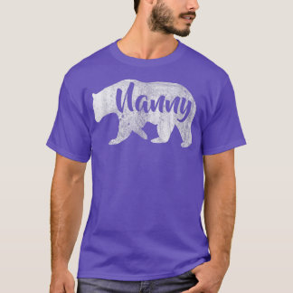 T-shirt Femme Nanny Bear Awesome Camping