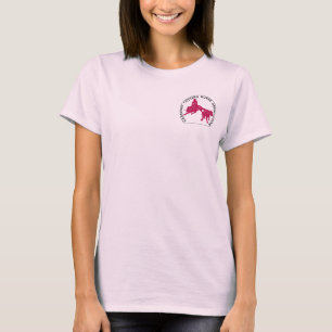 T-Shirt Femme Naturel Organic Rose
