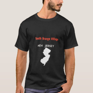 T-shirt Femme New Jersey USA State America Jerseyite Sout