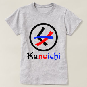 T-shirt Femme Ninja Kunoichi く ノ 一